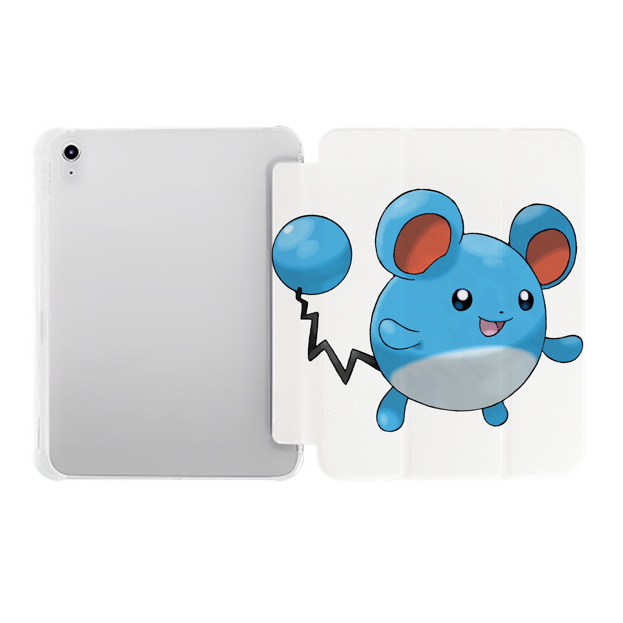 （画像用） ポケットモンスター Pokémon IPad ケース ペン収納付き 三つ折りスタンド PUレザー×シリコン 対応機種9.5/10.5/10.9インチ